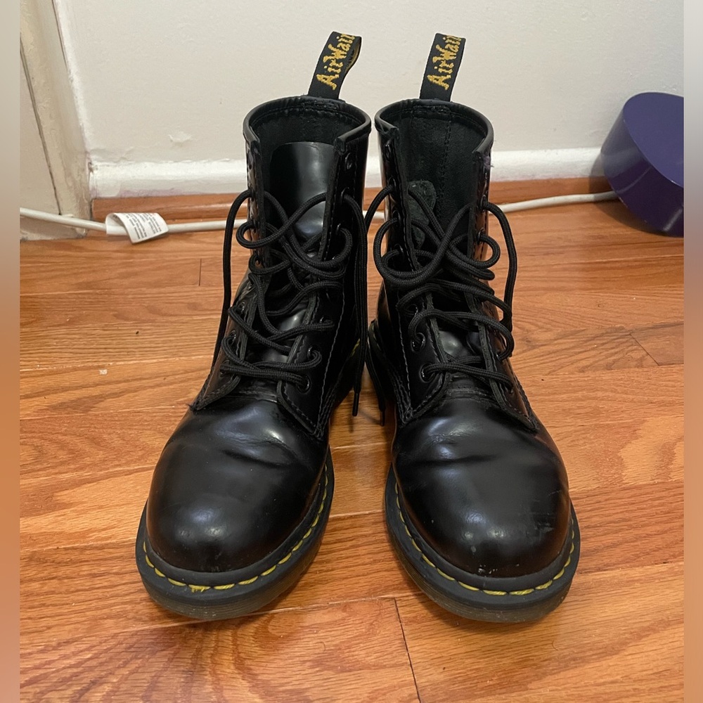 Dr. Martens 1460 Smooth Leather Lace Up Boot